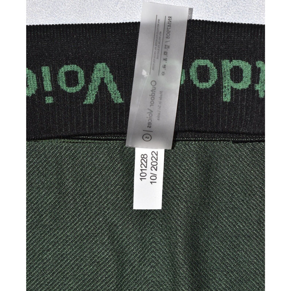 A4 NEW OUTDOOR VOICES Hunter Green High Rise Legging Size S - Picture 5 of 5